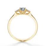 Złoty pierścionek 585 z diamentem 0.50 ct SBPZ_035